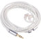 Linsoul Tripowin Solstice 26AWG Cable HiFi IEM de cobre plateado para monitor de oído, para KZ ZS10 PRO ZSN PRO X ZST X CRA (empotrado de 2 pines, 3,5 mm)