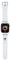 KARL LAGERFELD KLAWMSLCNH Uhrenarmband für Apple Watch 38/40/41mm Weiß strap 3D Rubber Choupette Heads