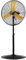 Briconess.com Ventilatore 3 pale Industriale a piantana 300W 70x70xH210cm Stanley
