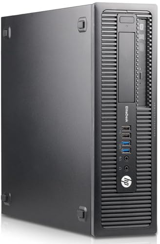 HP EliteDesk 800 G1 SFF PC Ordenador de sobremesa Intel i7-4770 RAM 16GB DDR3 SSD 512GB Windows 10 Pro Office 2021 (Reacondicionado)