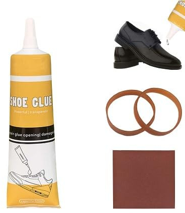 INBOLM Shoe Glue Goo - Waterproof, Quick-Drying Sole Repair for Shoes, Boots, Leather