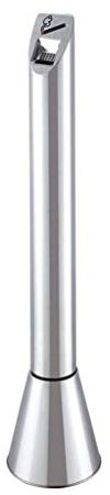 HASMI Outdoor Standing Ashtray Standing Ashtray Bin, 2 In 1 Metal Rubbish Bin Cigarette Ashtray Stand With Inner Bucket, Inside Outside Pub Tidy Restaurant Ashtray Outdoor/Ash Tray (Color : A)