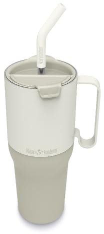 Klean Kanteen Rise 1065ml Tumbler w/Flip Lid & Straw Tofu