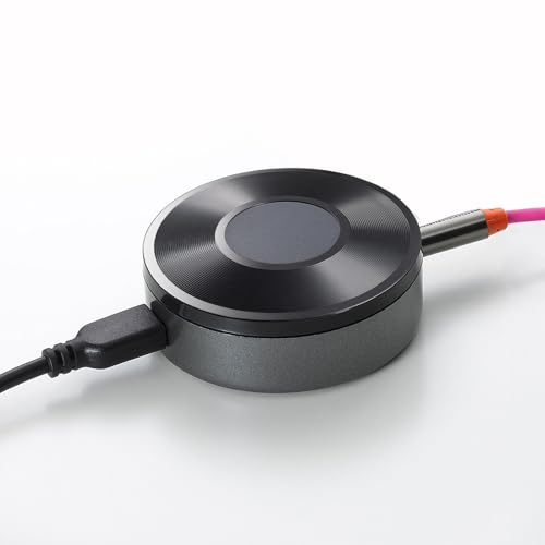 CCYLEZ HiFi-Musikempfänger. Musik-Lautsprecher-Sound-Adapter, M5 Cast Multi-Room-Musik-Funkübertragung. Funktionen: Musikalarm, Einschlaf-Timer usw.