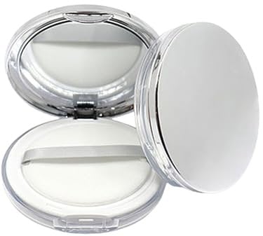 HUITINGJIANYYDS Empty Powder Box Puff Container Empty Refillable Mini Powder Container Portable DIY Powder Makeup Case