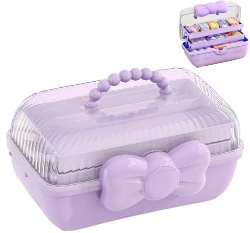 Weyying Scatola per Accessori per Capelli, Organizer per Accessori per Capelli, Organizer per Elastici per Capelli, Accessori per Capelli e Scatole, Organizer Accessori Capelli, per Accessori Capelli