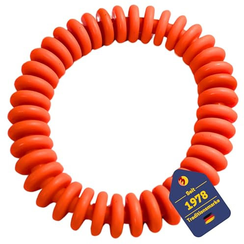 BEST SPORTING Tauchringe für Kinder 14 cm I Kinder Tauchringe, ideal für Seepferdchen und Co. I Tauchspielzeug für Kinder I Tauchringe für Kinder Set I Tauchring Kinder (Lamellen Orange)