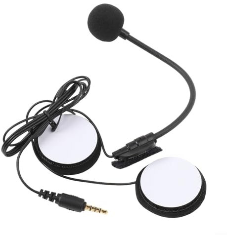 Lecreatekit Micro de communication High Tech pour moto compatible avec les systèmes idéal pour les conducteurs sérieux (B)