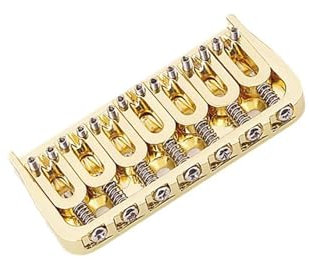 7-Saiter-Sattelbrücke Feste Brücke Für E-Gitarre/Saiten Durch Den Korpus-Ersatz Ersatzteile für Brücken