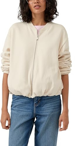 s.Oliver Sweat-Blouson mit Gummibündchen