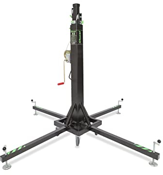Kuzar K5 Towerlift 1,74-5,0m, max. 250kg, schwarz - Traversenlift