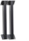 Sileduove Lot de 2 supports de tonnelle en métal pour pavillon extérieur Noir 42,8 x 33,2 x 8 cm