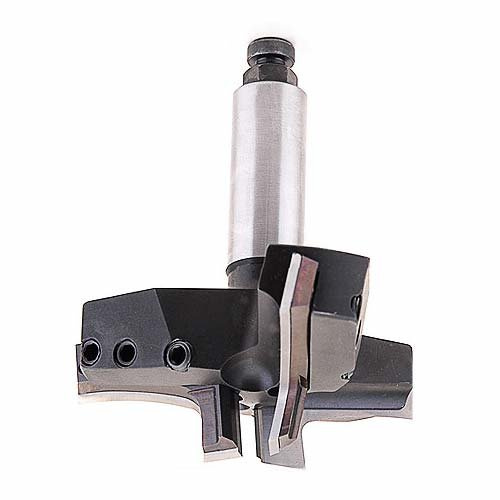 Amana Tool RC-4060 CNC-Einsatz 3-Flöte Multi Profile Raised Panel SC Fräser-Bit, 122 mm D x 25 mm CH x 3/4 SHK für Profil #2