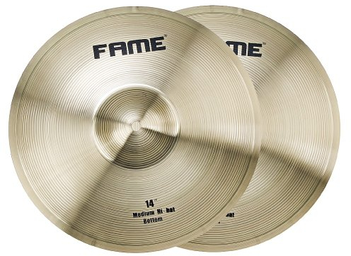 Fame Starter HiHat 14, laiton - HiHat