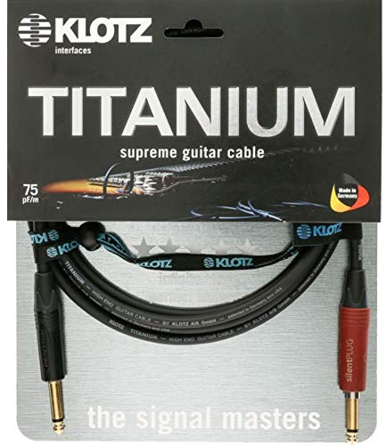 TITANIUM supreme gitarren kabel mit Silentplug (9)