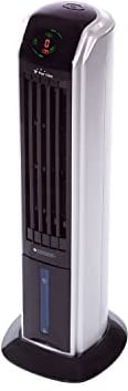 PUR LINE | Climatizador Evaporativo Bajo Consumo Panel Digital, Ionizador, 3 Velocidades, Temporizador y Mando a Distancia – Diseño Torre Bajo Nivel Sonoro Ambientes hasta 15m²