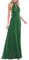 Womens Bridesmaid Elegant Convertible Transformer Infinity Multi Way Wrap Solid Color Cocktail Dress Off Shoulder V Neck Bandage Long Maxi Dress M Dark Green 10