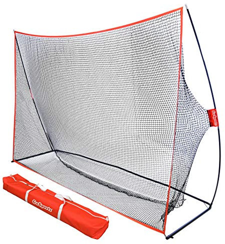 GoSports Golf-Übungsnetz – Wählen Sie zwischen riesigen 3 m x 2,1 m oder 2,1 m x 2,1 m – persönliche Fahrreichweite für den Innen- und Außenbereich – entworfen von Golfern für Golfer