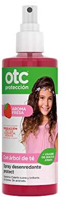 OTC Anti-Läusemittel - Protect Leave in Spray - Erdbeerduft - Schützt, Entwirrt und Spendet dem Haar Feuchtigkeit - Tägliche Anwendung - Ab 1 Jahr - 250 ml, Clear