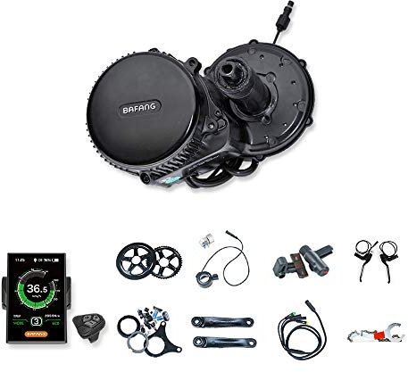 Bafang Mid Drive Moteur BBS01B BBS02B BBS03B Kit de Conversion pour vélos électriques pour vélos BBSHD 36V 250W 350W 500W 48V 500W 750W 1000W