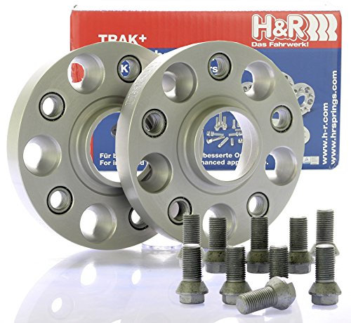 H&R DRA Spurplatten Spurverbreiterung Distanzscheibe Ø66,5 5x112 44mm // 2x22mm + Bremsenreiniger