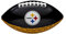 Wilson American Football NFL CITY PRIDE, Pittsburgh Steelers, Mischleder, Für Freizeitspieler, Schwarz/Gelb, WTF1523XBPT