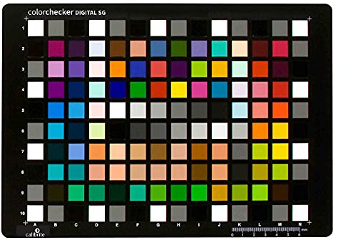 Calibrite ColorChecker Digital SG: Colour Chart for Photography, 140 colour patches, A4