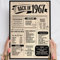 58 Geburtstag Geschenk, Alte Zeitung Holzbild Back in 1967 Vintage personalisierbar zum Hinstellen/Aufhängen opt. beleuchtet, 58 Geburtstag Frau, 58 Geburtstag Mann, 58. Geburtstag, 58 Geburtstag Deko