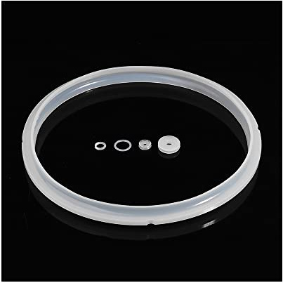 24cm Silicone Rubber Gasket Cooker Lid Sealing Ring Electric Pressure Cooker Replacement for 5-6L Cooker Gaskets Accessories