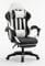 Millhouse Gaming Racing Desk Chair with Adjustable Lumbar Support, Footrest, and Head Pillow, X2022 (White)