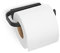 Brabantia - Mindset Toilet Roll Holder - Fits All Regular Roll Sizes - Wall-Mounted - Corrosion Resistant - Bathroom Accessory - Fixing Materials Included - Infinite Grey - 4.2 x 8.6 x 14 cm