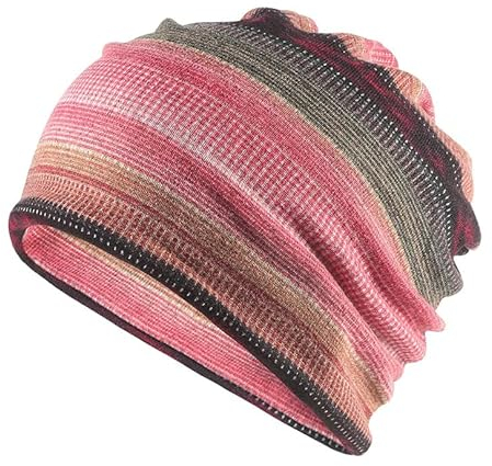 Chemo Headwear for Women UK Scarves Cap Head Wrap Women Turban Soft Head Cover Cotton Fabric Classic (Pink), One Size
