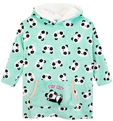 Harry Bear Kids Blanket Hoodie Oversize Supersoft Fleece for Boys and Girls