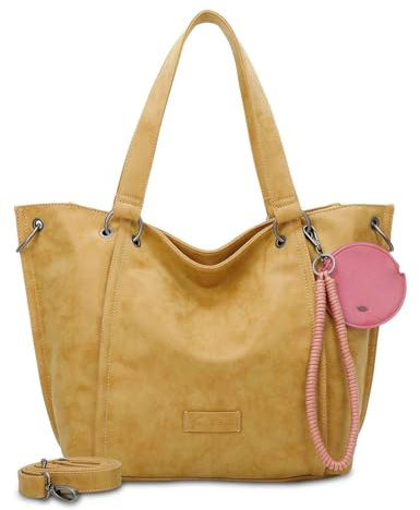 Fritzi aus Preussen Damen Fritzi02N Vintage Honey Mustard Shopper