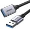 UGREEN Cable Alargador USB 3.0 Extension Tipo A Macho a Hembra Extensor 5 Gbps para Ordernador, Disco Duro Externo, Impresora, Ratón, Teclado, Hub, Pendrive, Mando de PS3, VR Gafas (5M)