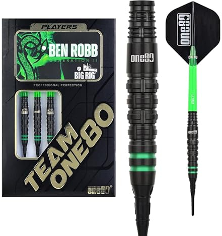 ONE80 Ben Robb V2 90% Softdarts 20 Gramm