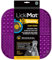 LickiMat Slomo XLarge Dog Food Mat - Slow Feeders Lick Mat for Boredom & Anxiety Relief for Dogs - Perfect for Food, All Treats or Peanut Butter - Fun Alternative to a Slow Feeder Dog Bowl - Purple