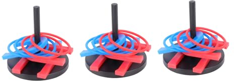 Toddmomy 3 Satz Kinder Werfen Ringe Runde Spielzeuge Kreisförmige Wurfringe Propan Tankrucksack Multifunktionales Spielzeug Karneval Party Gunst Runden