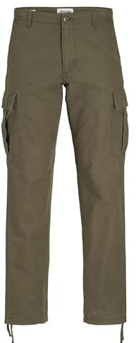 Jack & Jones Male Relaxed Fit Hosen Plus Size Loose Fit Relaxed Fit Hosen