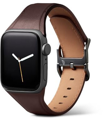 Bellroy Classic Uhrenarmband (Band kompatibel mit Apple Watch, verstellbar für Arbeits- oder Freizeitkleidung) - Ganache