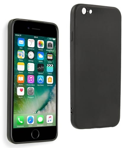 Cover in Gel TPU Nera per iPhone 7-8 - SE 2020 - SE 2022 5G, Ultra Sottile 0,33 mm, Morbido Flessibile, Custodia Silicone