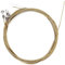 Sessleger Lot de 6 cordes en acier pour guitare acoustique New Silver Brass
