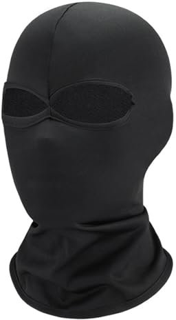 FUXIU Sturmhaube Schreckliche Totenkopf Kappe Gehäkelte Mütze Für Damen Und Herren Bild Requisiten Gruselige Räuber Kappe Cosplay Halloween Party