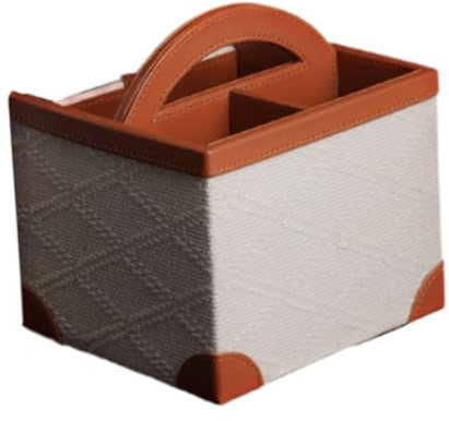 FLCPJGV Boîte de Rangement à Télécommande avec 3 Sections pour L'organisation de Bureau