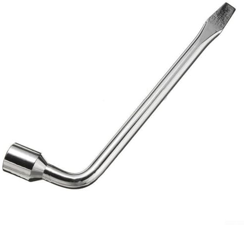 Besttoolifes Radmutternschlüssel, Teleskop-Auto-Radschlüssel, 1/2-Zoll-Antrieb mit 17/19-mm- und 21-mm-Stecknüssen für Auto, Van, LKW, Wohnwagen (17 mm)
