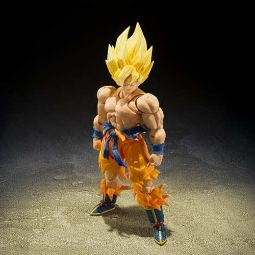 Super Saiyan Son Goku Legendary Super Saiyan Figur 15,4 cm Dragon Ball z SH Figuarts Best Selection
