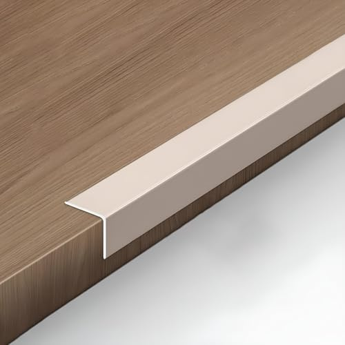 Coayuou Baguette Angle Carrelage Aluminium Corniere 90cm* 3pièces Baguette De Finition Carrelage Protection Parfaite pour Les Zones À Fort Passage Cuisine, Hall, Couloir Et Plus(Style 7,25 * 25mm)