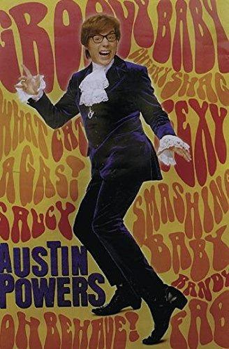 Close Up Austin Powers Poster (68,5cm x 101,5cm)