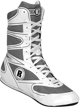 Ringside unisex adult High-top Sneaker, White, 10 US