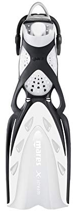 Mares Erwachsene Flossen Fins X-Stream, Weiß, S, 410019